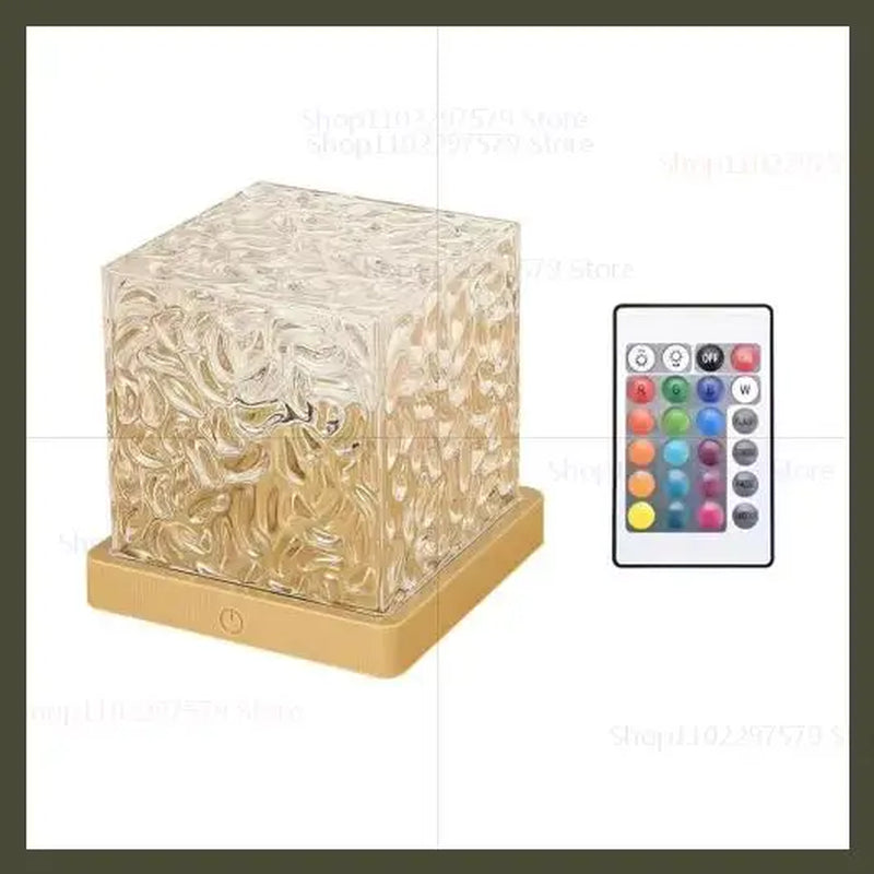 New 16 Colors Night Light Remote Control Ocean Wave Projection Lamp Aurora Ambient Light Home Decor for Living Room Bedroom