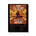 Rap Singer Kanye West Art Poster, Pop Music Album Cover High-Definition Printed Canvas Painting, Home Wall Decoration, Frameless