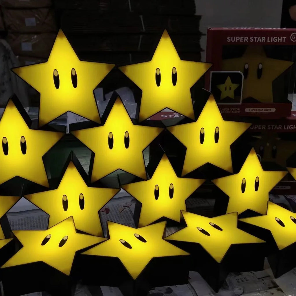 Best Sellers Super Star Light Figure Led Music Night Light Sound Usb Charging Desk Lamp for Gifts Xmas Toys