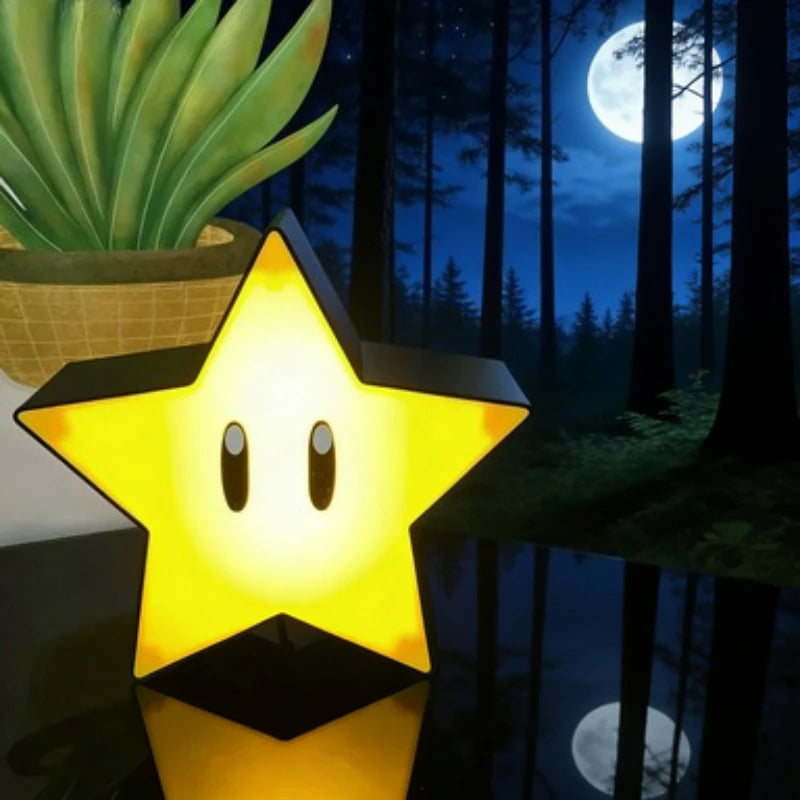 Best Sellers Super Star Light Figure Led Music Night Light Sound Usb Charging Desk Lamp for Gifts Xmas Toys